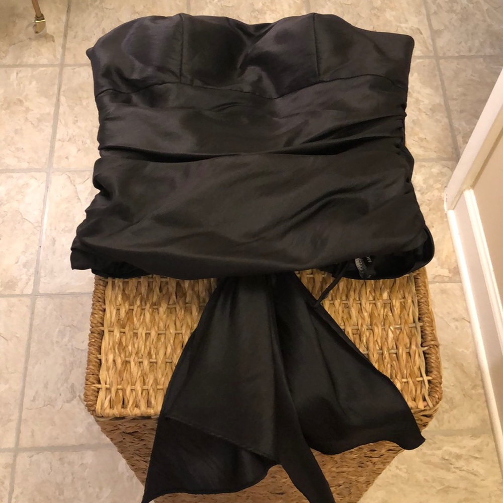 Bill Levkoff Bustier type top Black size 8